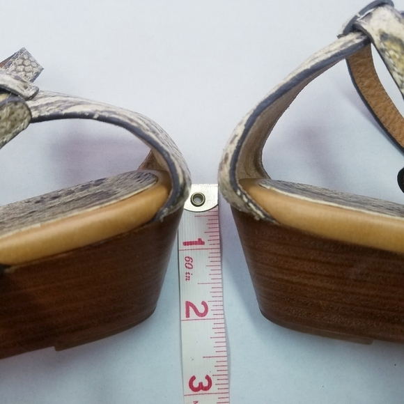 🌸 Coach | Snakeskin‎ Leather Sandals 8.5 - Picture 3 of 7